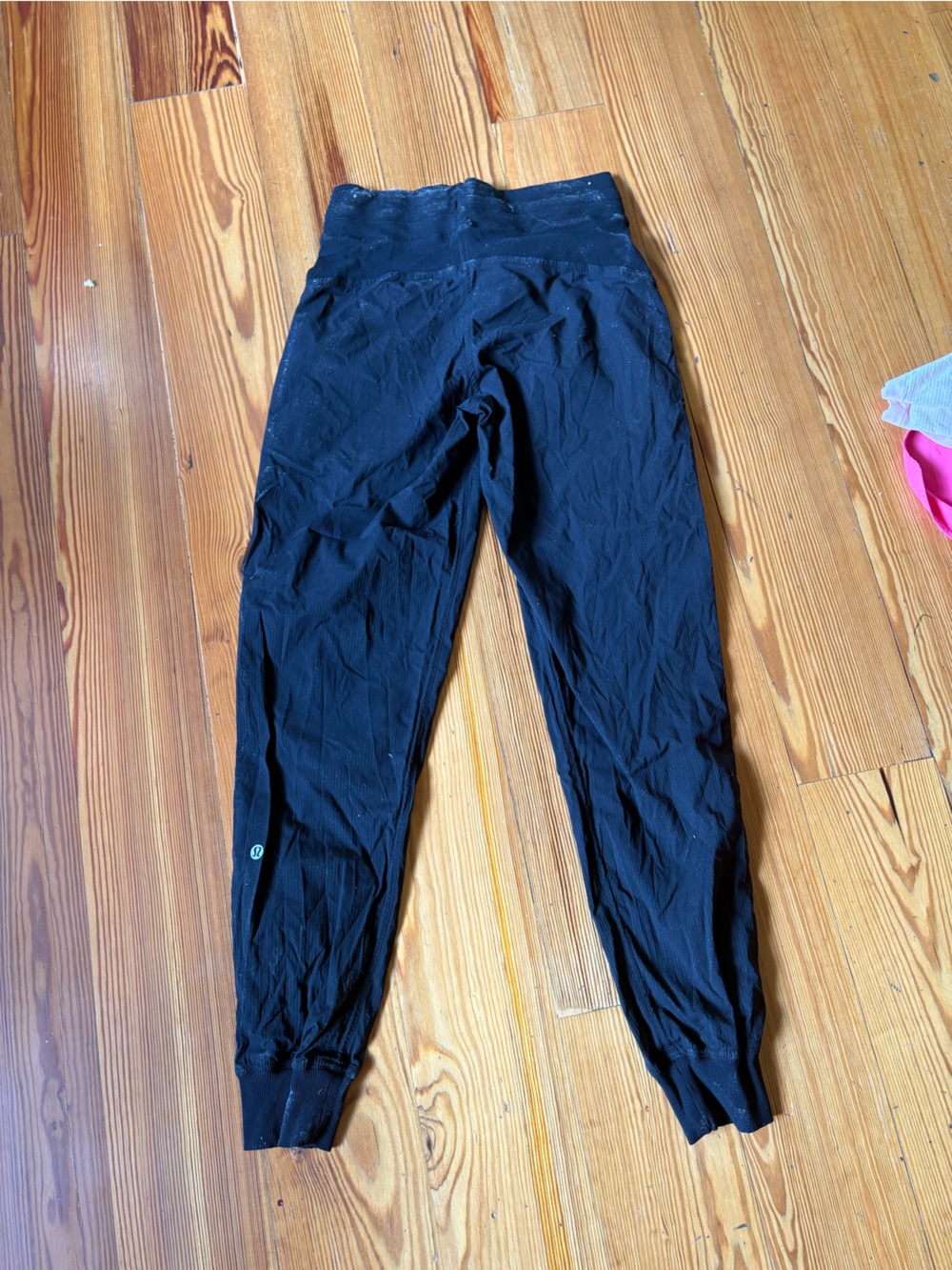 lululemon athletica Black Track Joggers with Drawstring Waist - Picture 2 of 4